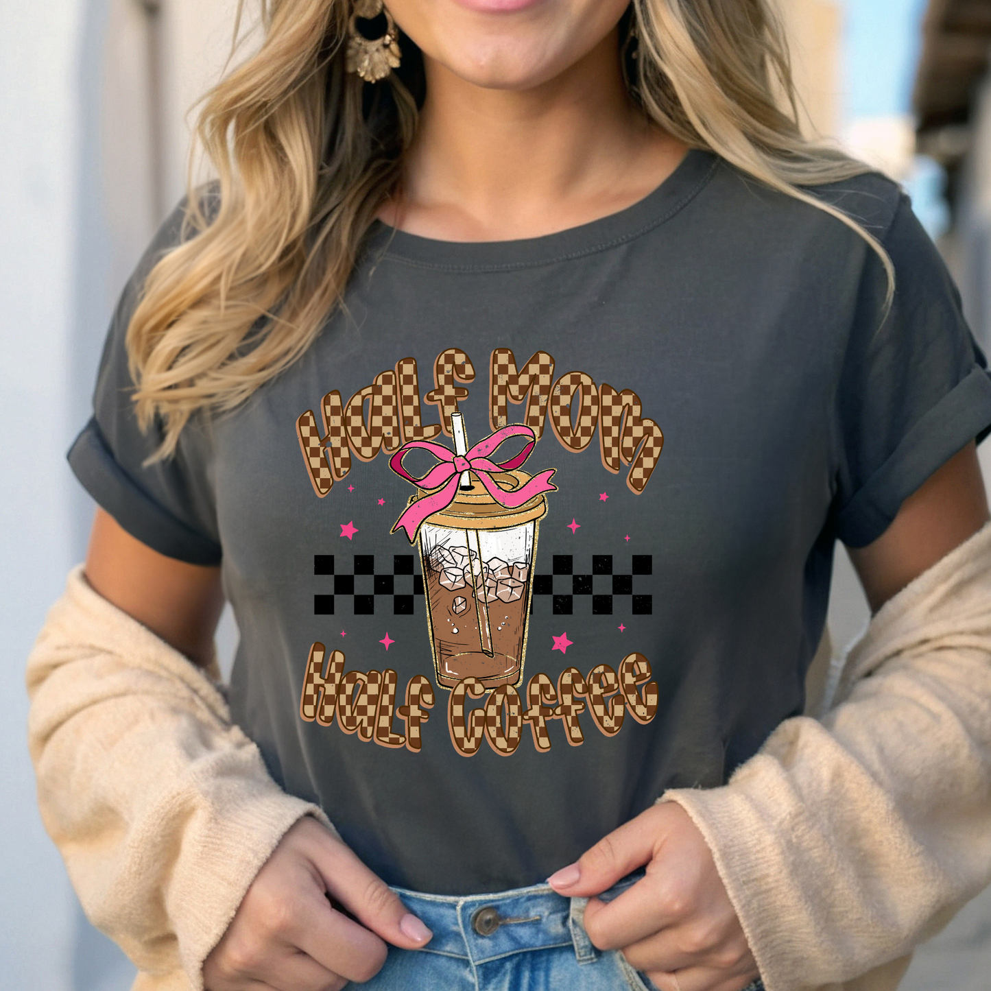 Coffee First, Mom Always Tee
