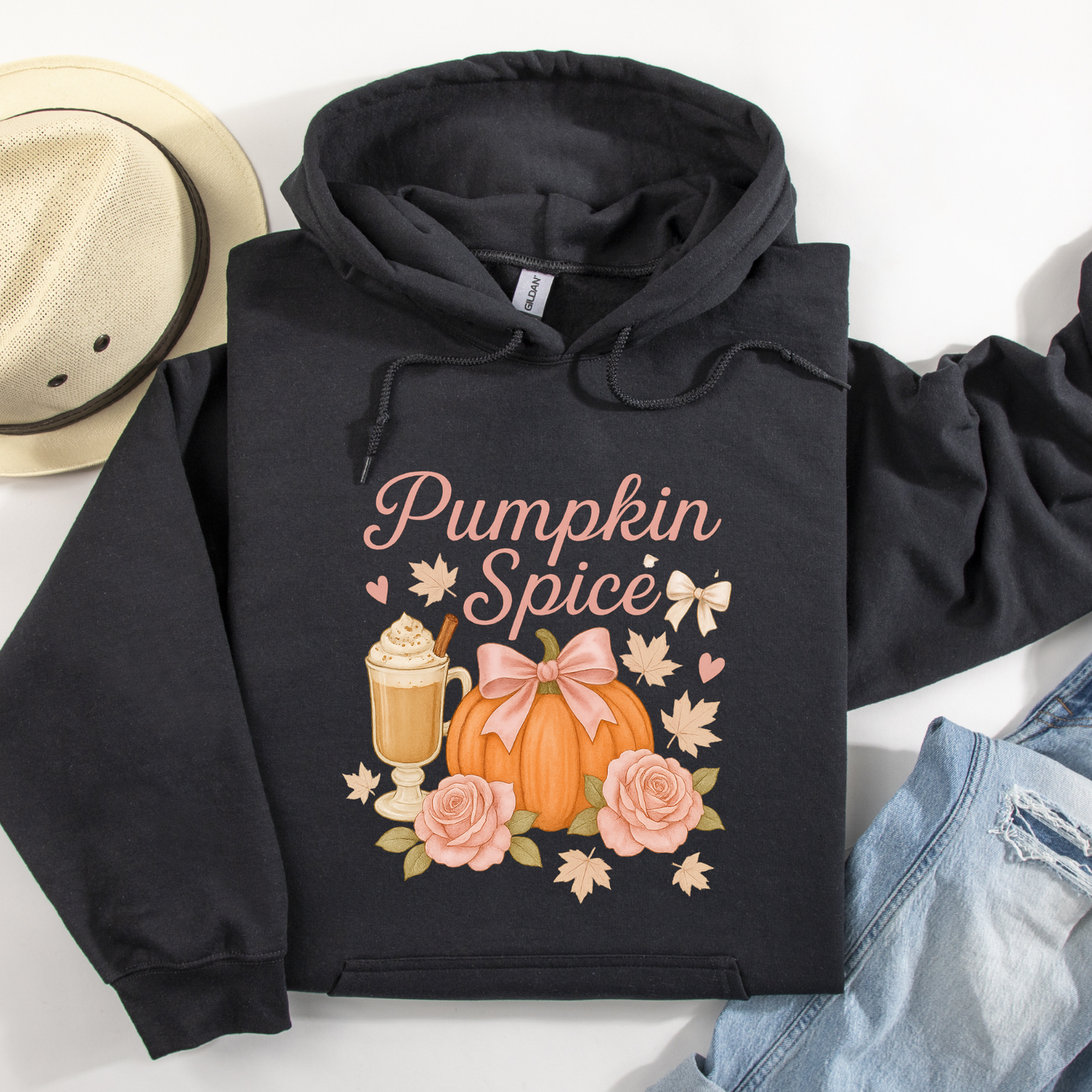 Pumpkin Spice DTF Transfer – Ready to Press!