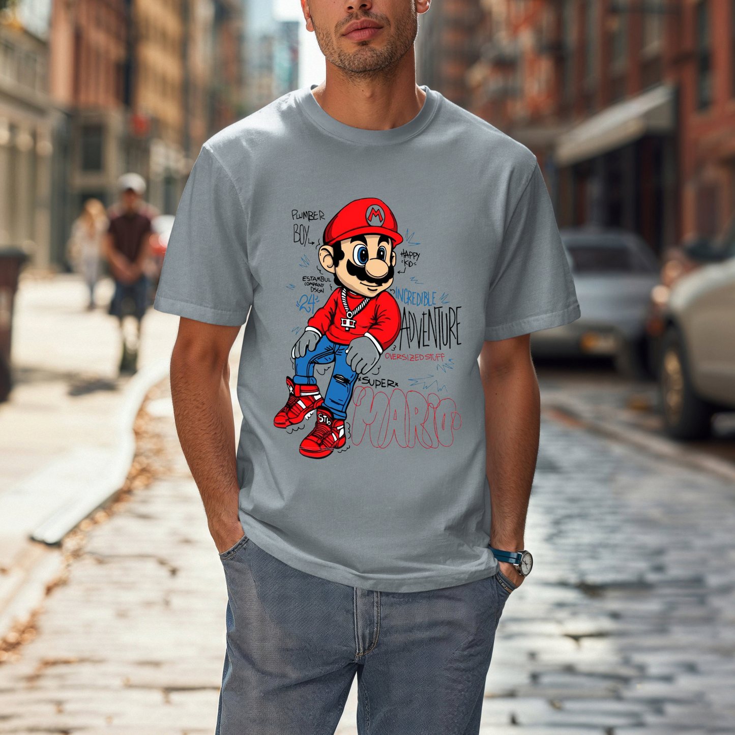 Urban Mario Drip Tee