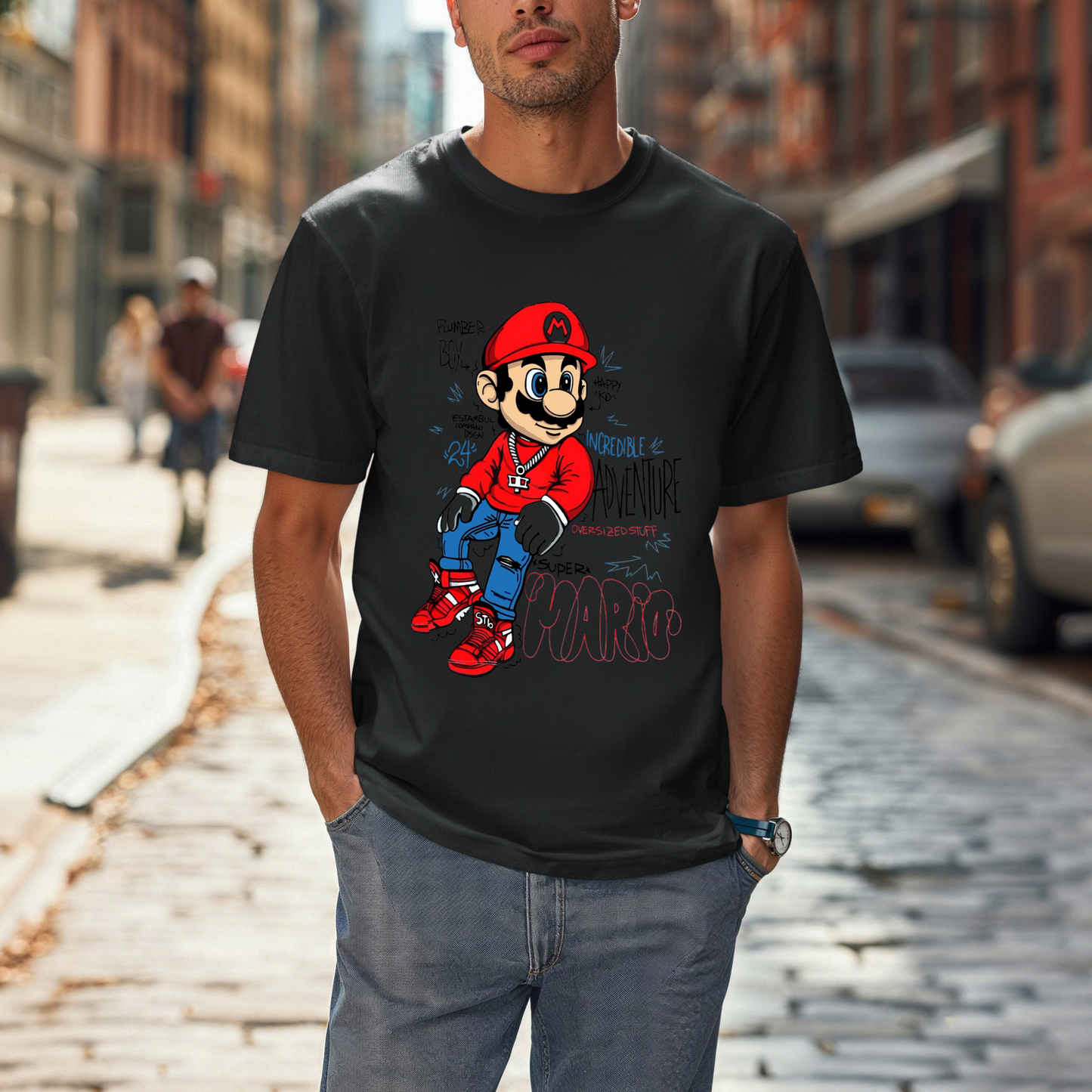 Urban Mario Drip Tee