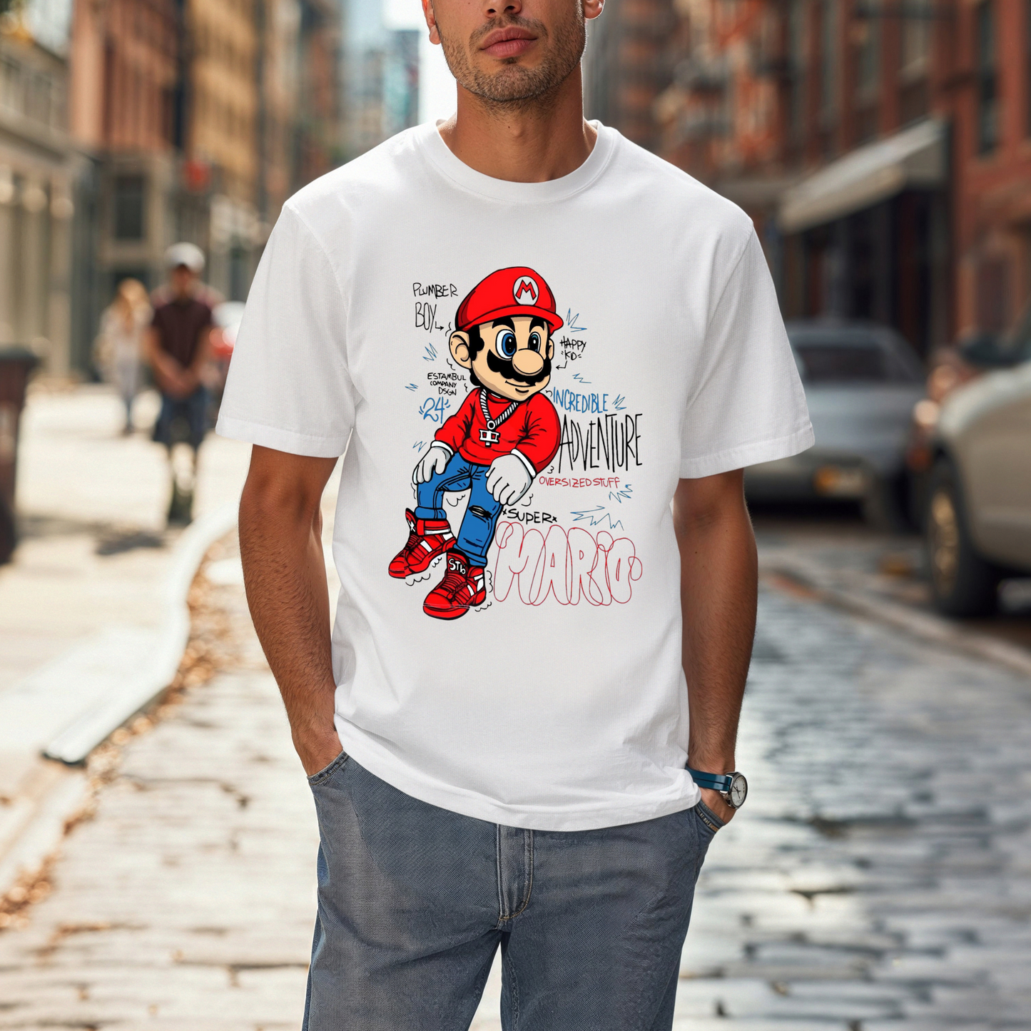 Urban Mario Drip Tee