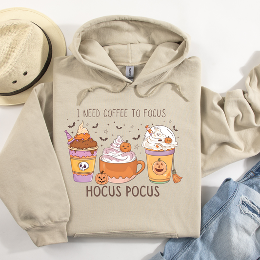 "I Need Coffee to Focus, Hocus Pocus"