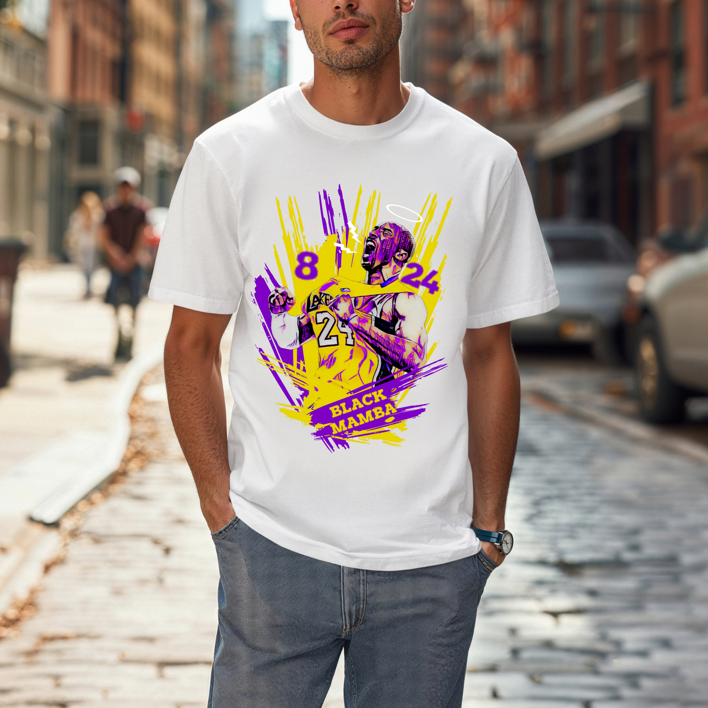 Mamba Legacy Tee – Honor the Legend in Black & Gold